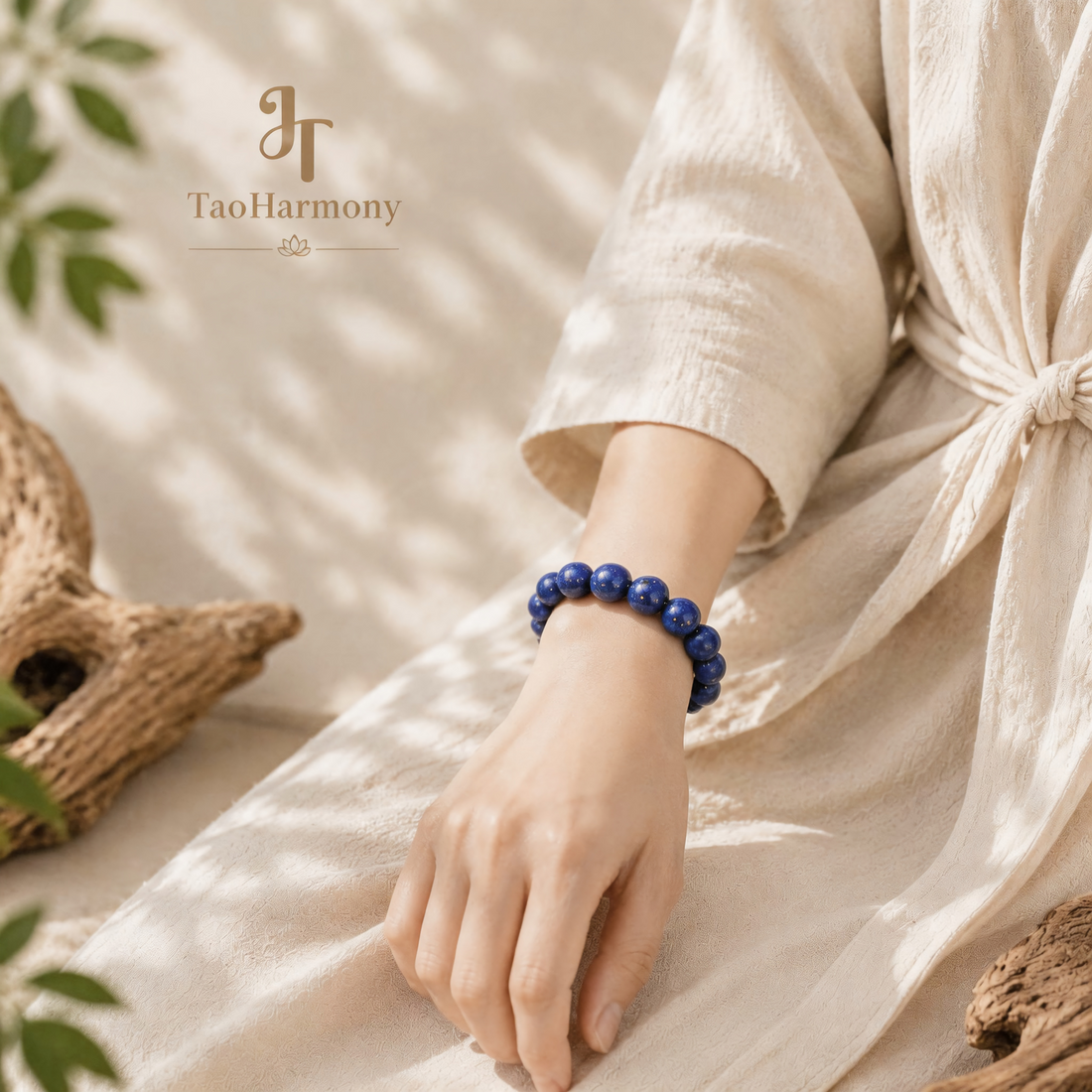 Lapis Lazuli Pure Harmony Bracelet | Five Elements: Wood