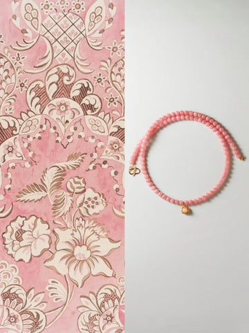 Heart Veil · Rhodochrosite Healing Necklace | Light of Love & Grace