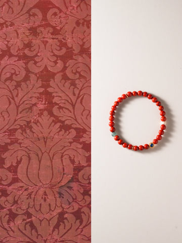 Kindred Glow · Red Agate & Jade Energy Bracelet | Circle of Honesty & Harmony