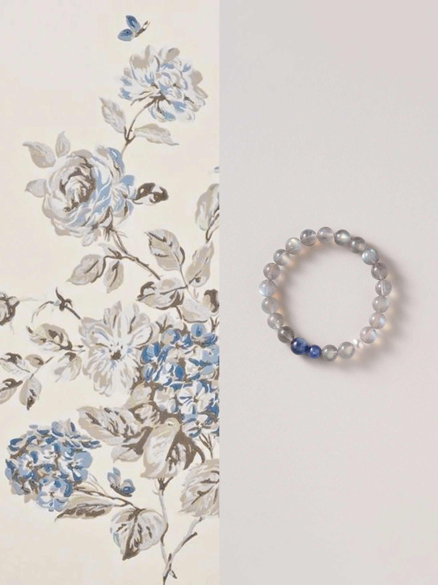 Dream Whisper · Gray Moonstone Emotional Energy Bracelet | Circle of Dream & Intuition