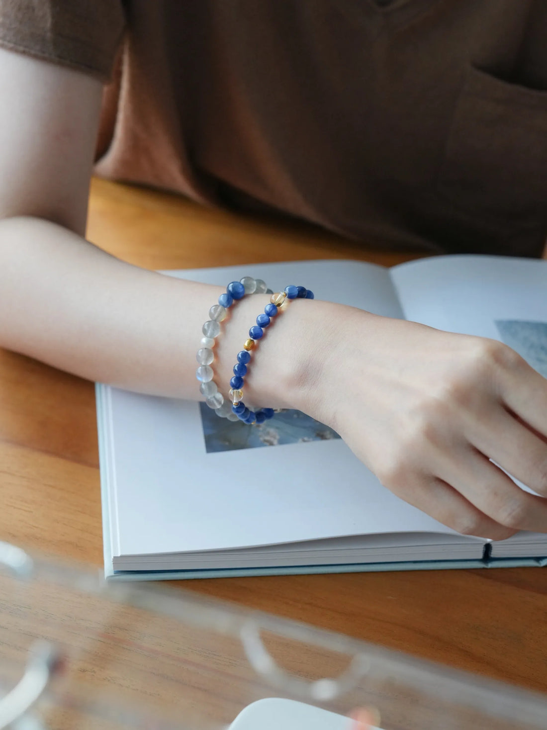 Dream Whisper · Gray Moonstone Emotional Energy Bracelet | Circle of Dream & Intuition