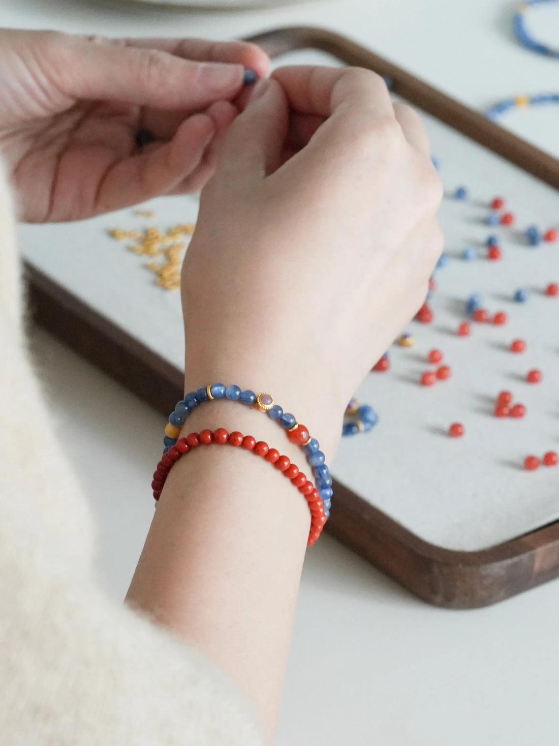 Azure Voice · Kyanite Emotional Energy Bracelet | Circle of Communication & Truth