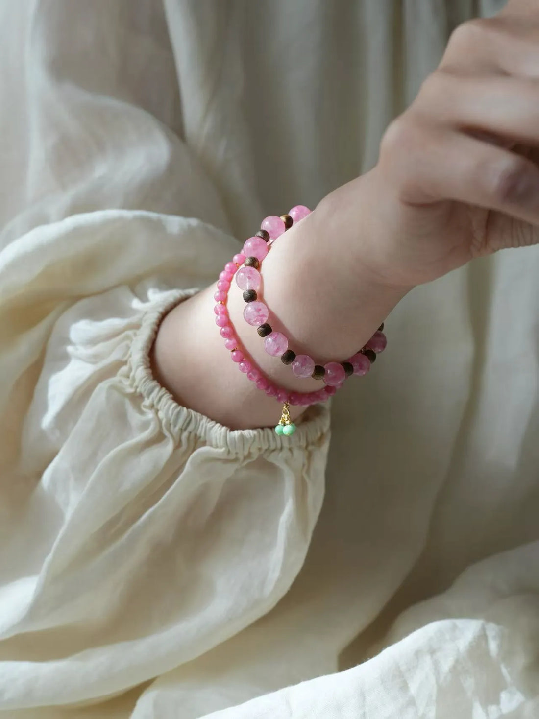 Reflected Heart · Rhodonite Energy Bracelet | Circle of Sincere Connection