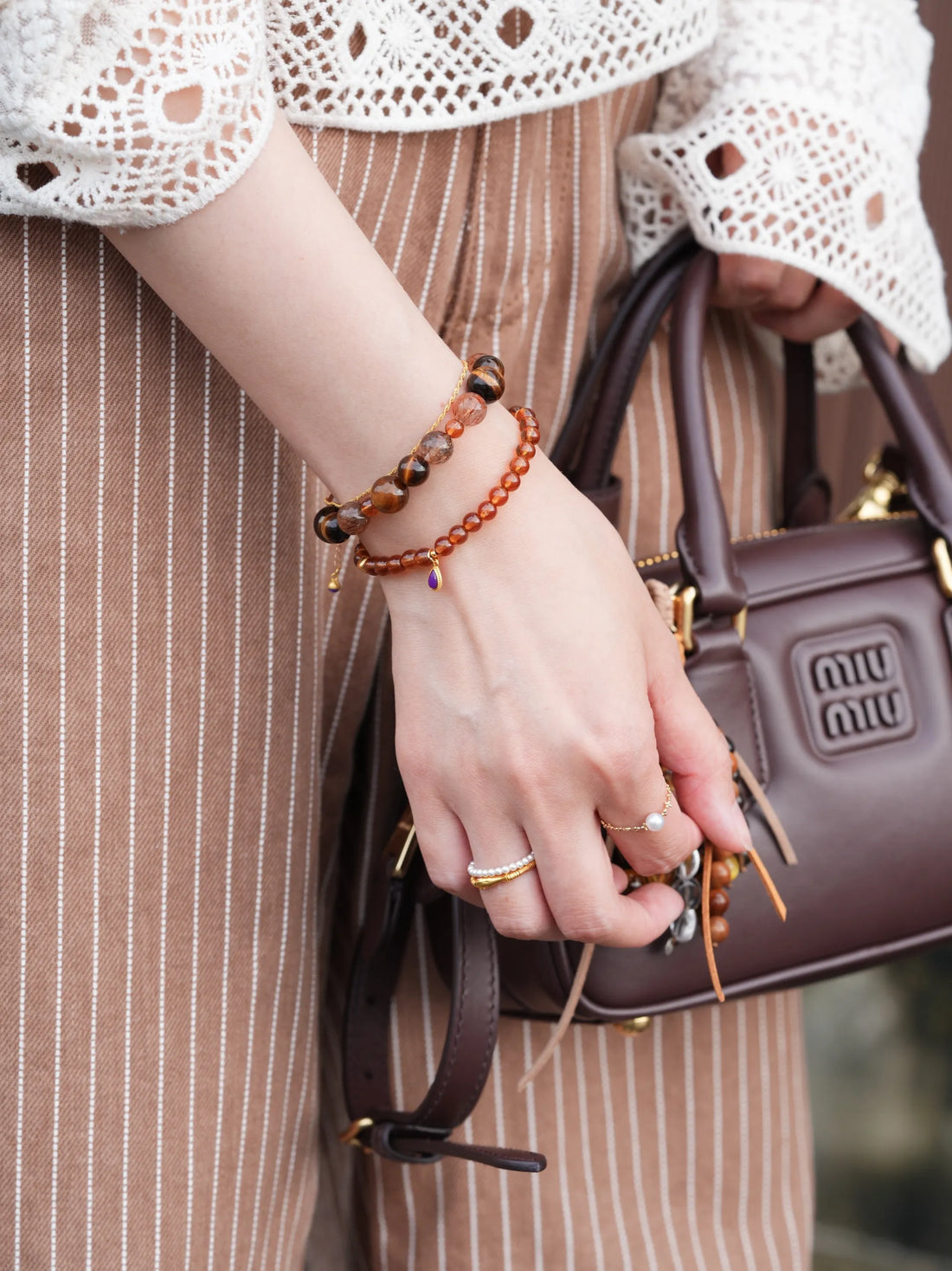 Enduring Bond · Tiger’s Eye Focus Energy Bracelet |Circle of Trust & Devotion