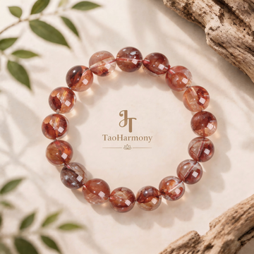 Red Garden Quartz Pure Harmony Bracelet | Five Elements: Fire
