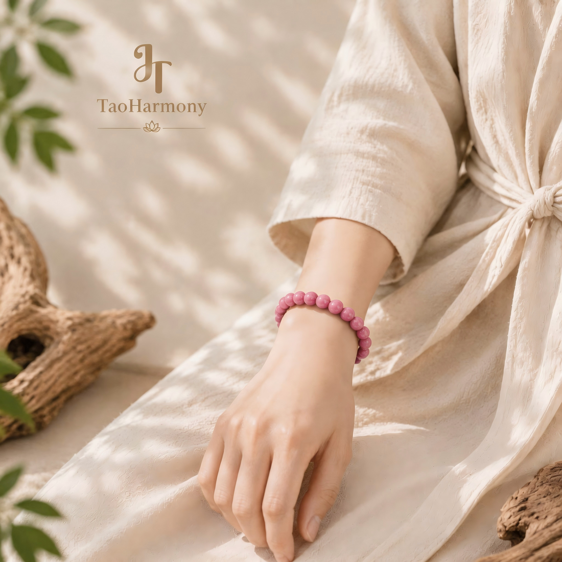 Rhodonite Pure Harmony Bracelet | Five Elements: Fire