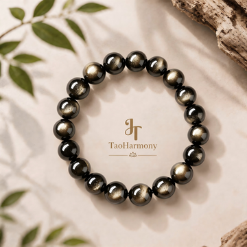 Gold Sheen Obsidian Pure Harmony Bracelet | Five Elements: Water