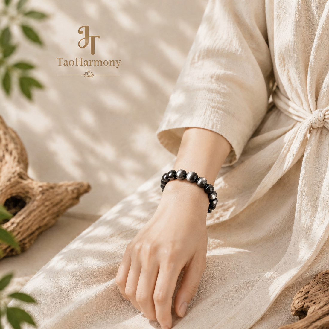 Silver Sheen Obsidian Pure Harmony Bracelet | Five Elements: Water