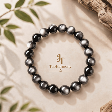 Silver Sheen Obsidian Pure Harmony Bracelet | Five Elements: Water