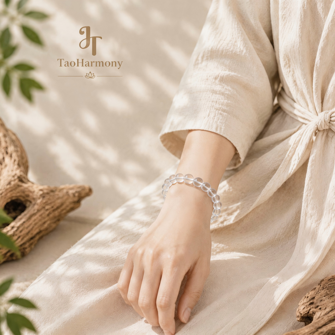 Clear Quartz Pure Harmony Bracelet | Five Elements: Metal