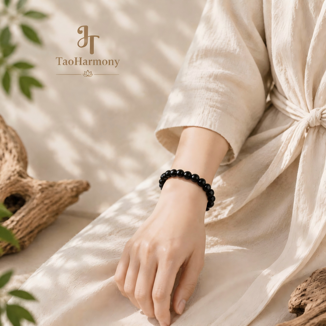 Black Obsidian Pure Harmony Bracelet | Five Elements: Water