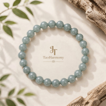 Blue-Water Jade Pure Harmony Bracelet | Five Elements: Wood