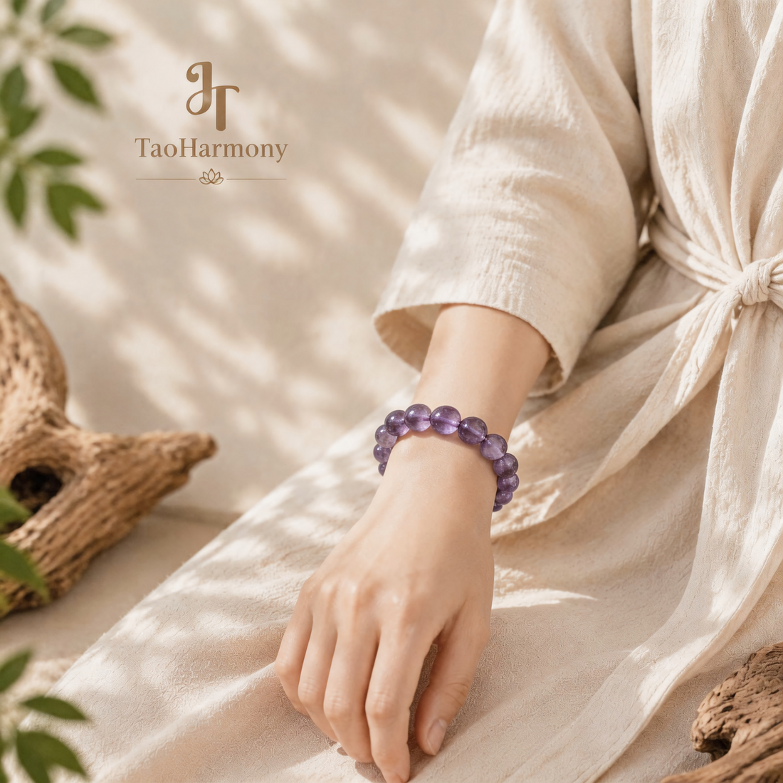 Milky Amethyst Pure Harmony Bracelet | Five Elements: Fire