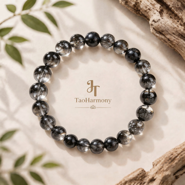 Blackcurrant Treasure Bowl Crystal Pure Harmony Bracelet | Five Elements: Water