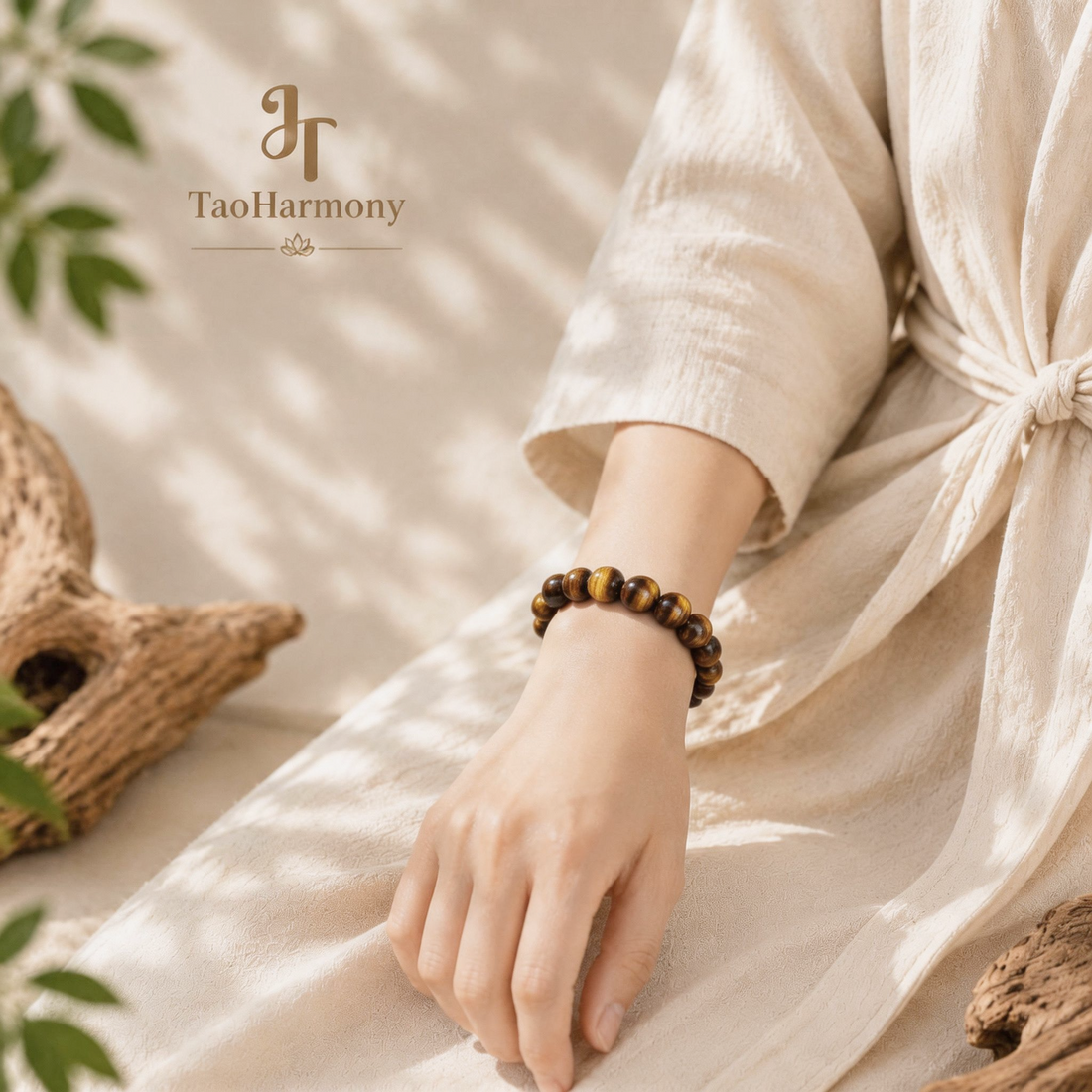 Prosperity Golden Tiger Eye Pure Harmony Bracelet | Five Elements: Earth