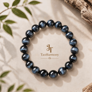Yellow and Blue Tiger Eye Pure Harmony Bracelet | Five Elements: Water